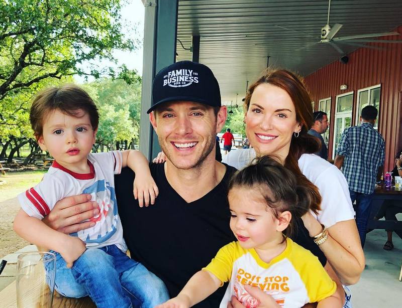 Jensen Ackles children - twins