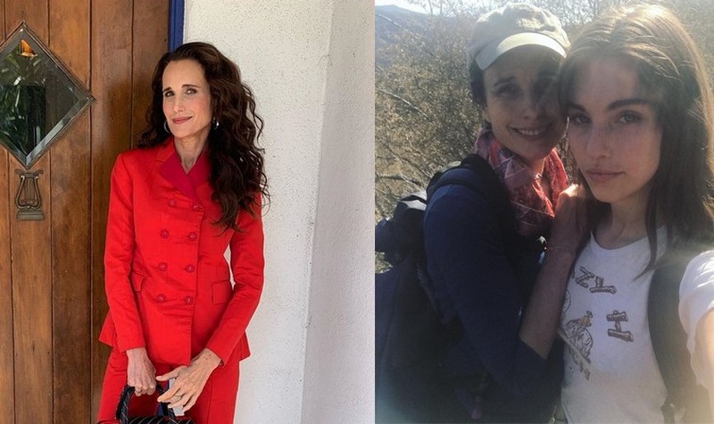 Margaret Qualley family - mother Andie MacDowell