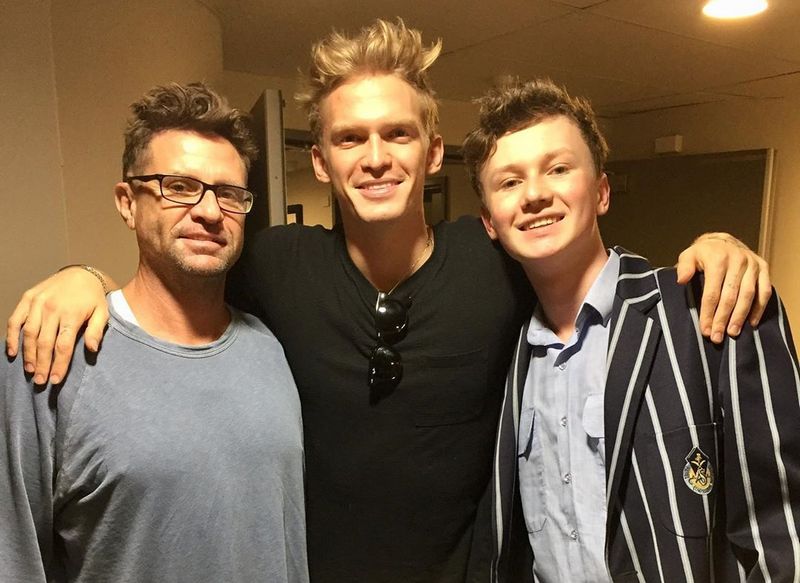 Cody Simpson family - father Brad Simpson