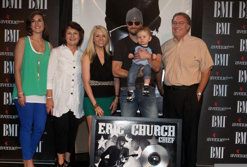 Eric Church family