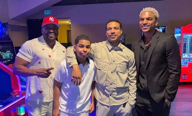 Greg Tarzan Davis family